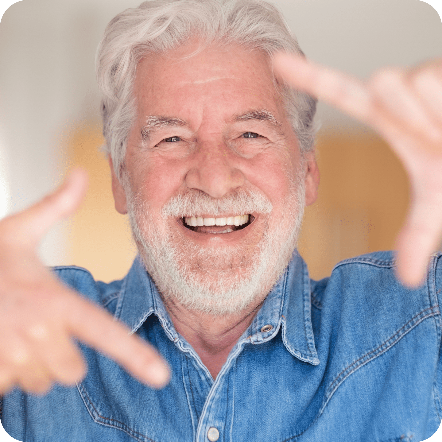 Smiling man